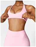 crossback sports bra